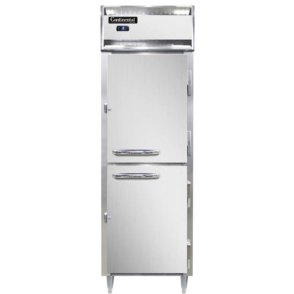DL1F-SA-HD Designer Line Single Section Reach In Freezer by Continental Refrigerator – Commercial Grade