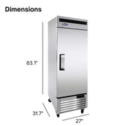 Atosa 19.1 cu. ft. / Stainless Steel / 19.1 cubic_feet Freezers
