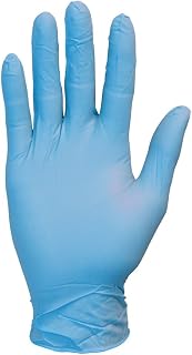 Ansell TNT Blue Nitrile Gloves, Ambidextrous, 5 mil, L