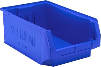 QUANTUM STORAGE SYSTEMS QMS532BL MAGNUM Heavy Duty Part Organizer Blue Bins 20" L x 13" W x 8" H 6 Pack