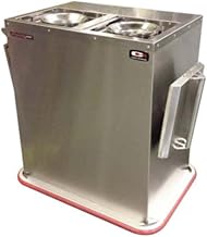 Carter-Hoffmann BH3S 3-Silo (60 bases or 75 Plate Capacity Per Silo) Combination Base Plate Heater