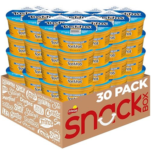 Tostitos Queso To Go / 30 Count (Pack of 1) / coffee Processed Cheese
