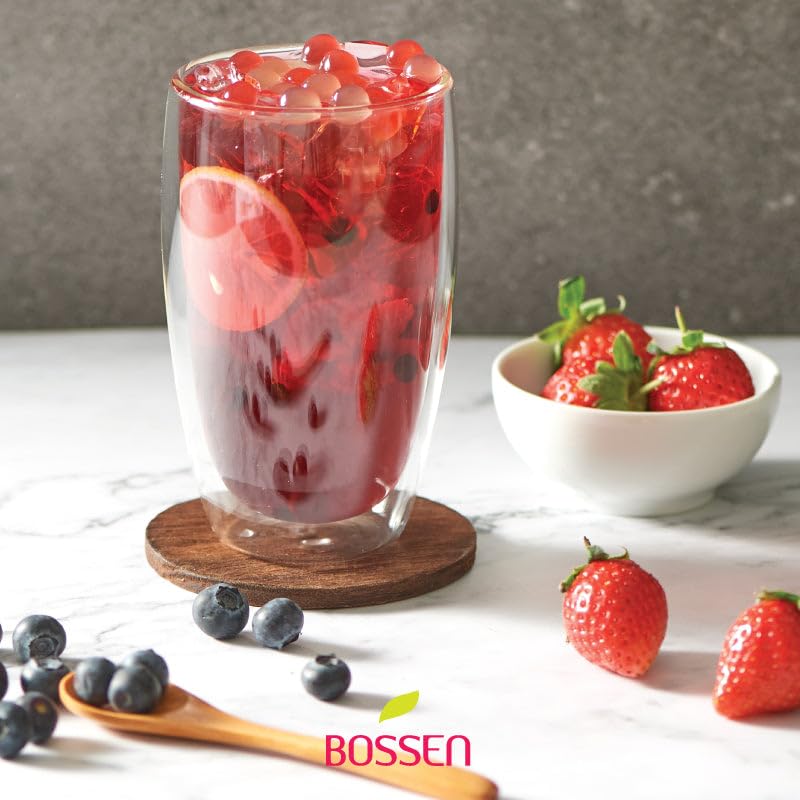 Concentrated Syrup_5.5 lb (Strawberry) by Bossen – 88 Fl Oz (Pack of 1), Model FA-R9MN-GMWG