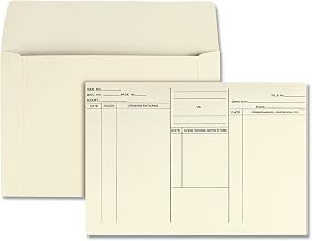 Quality Park Attorney’s Envelope, Open Side Case Files Envelopes, 10 x 14-3/4, Ungummed, Ultra Heavy Duty 110 lb Manila, 100 per Box (QUA89701), Cameo Buff