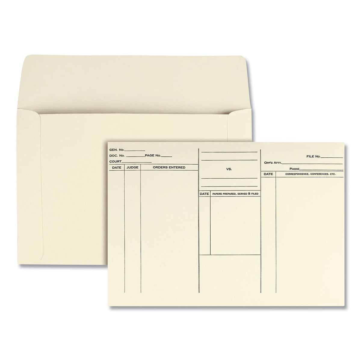 Attorney’s Envelope by Quality Park – 10 x 14-3/4, Cardboard, Cameo Buff, Model QUA89701
