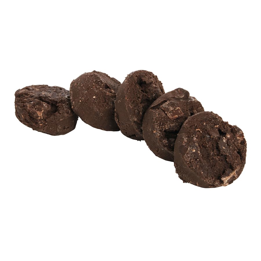 Sweet Discovery Double Chocolate Brownie Cookie Dough by Otis Spunkmeyer – 1.33 Ounce (Pack of 240), brown, Pack of 240