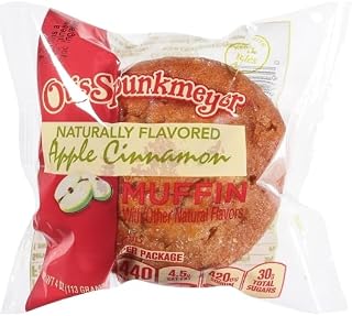 Otis Spunkmeyer Apple Cinnamon Muffin, 24 Pack, Individually Wrapped