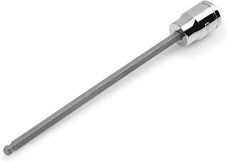 TEKTON 3/8 Inch Drive x 5 mm Long Ball End Hex Bit Socket | SHB13804