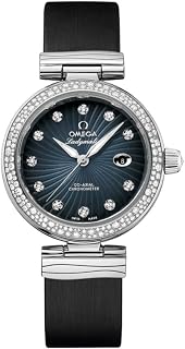 Omega De Ville Ladymatic Blue Dial Ladies Watch 425.37.34.20.56.001