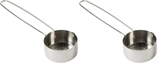 Inc. American Metalcraft MCL13 Stainless Steel Measuring Cup, 1/3-Cup, Silver (Pack of 2)