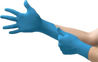 100 Nitrile Gloves, Powdered TouchNTuff 92-575 by Ansell