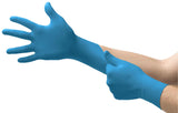 100 Nitrile Gloves by Ansell – Blue, Pack of 100, Model 586193
