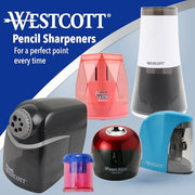 Westcott Black/Grey / Pack of 1 / iPoint Evolution Axis Pencil Sharpeners