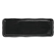 M618-B Heavyweight Black Melamine Display Tray - 17 1/2 L x 6 1/2 W x 1 1/2 H by Elite Global Solutions – 17.5" x 6.5" x 1.5", Melamine, Black, Model 848552018322