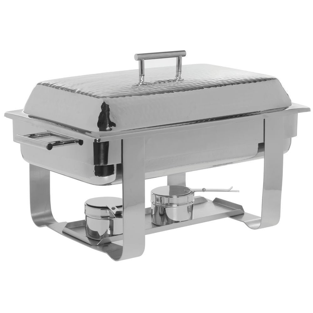 Round Chafing Dish by HUBERT – Stainless Steel, Silver, Model CD09464188