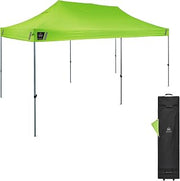 Pop Up Canopy Tent by Ergodyne – Single, Polyester, Lime, Model 12915