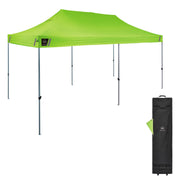 Pop Up Canopy Tent by Ergodyne – Single, Polyester, Lime, Model 12915