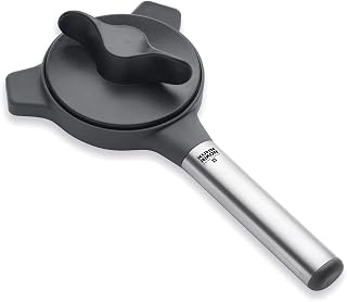 Kuhn Rikon Jar Opener, Manual Lid Remover with 3 Steel Grippers, Silver