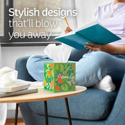 Kleenex White / 80 Tissues (Pack of 16) / Modern Box Tissues
