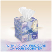 Kleenex White / 170 Count (Pack of 6) / 130 tissues, 6 rectangle boxes Box Tissues