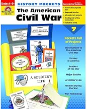 The American Civil War Learning Materials Social Studies Emc3724 Evan-Moor