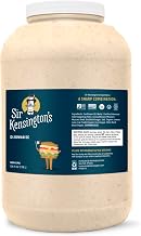 Sir Kensington's Dijonnaise Mayonnaise, 1 Gallon - 4 per case | Non GMO, Sunflower Oil, Gluten Free, Vegetarian, Kosher, Humane Egg Yolks, Mustard Seed, for Sandwiches, Salads & Dips