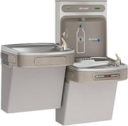 Elkay EZH2O LZOTL8WSLK Bottle Filling Station with Bi-Level ADA Cooler Hands Free Activation, Filtered 8 GPH Light Gray