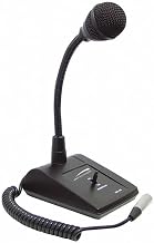 Speco Technologies Tabletop Microphone,Adjustable Gooseneck MHL5S - 1 Each