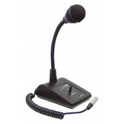 Tabletop Microphone by Speco Technologies – #91993, Other, Black, Model MHL5S