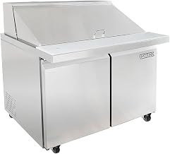 46 7/8" Mega Top Sandwich/Salad Prep Table w/Refrigerated Base, 115v