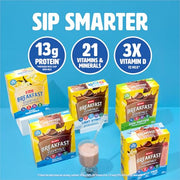 Carnation Breakfast Essentials Classic French Vanilla / Total 12.6 oz (10 packets of 1.26 oz each) / 6 Chocolate Drink Mixes
