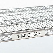 Label Holder Clear 3 x 1-1/4" for Metro Shelves
