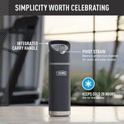 THERMOS 20 Ounces / Black / 20.0 fluid_ounces Thermoses