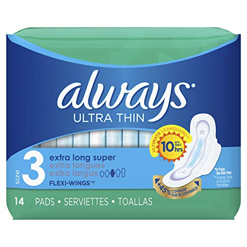 Always Size 3 (14 Count) / 14.0 / Modern Sanitary Napkins