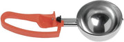 Vollrath 47388 S/S 8 Oz. / #4 Squeeze Disher with Orange Handle,Silver, 1 Count (Pack of 1)