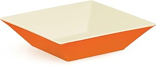 G.E.T. Enterprises Sunset 2.5 qt. Square Bowl, Break Resistant Dishwasher Safe Melamine Plastic, Keywest Collection ML-247-ST (Pack of 1)