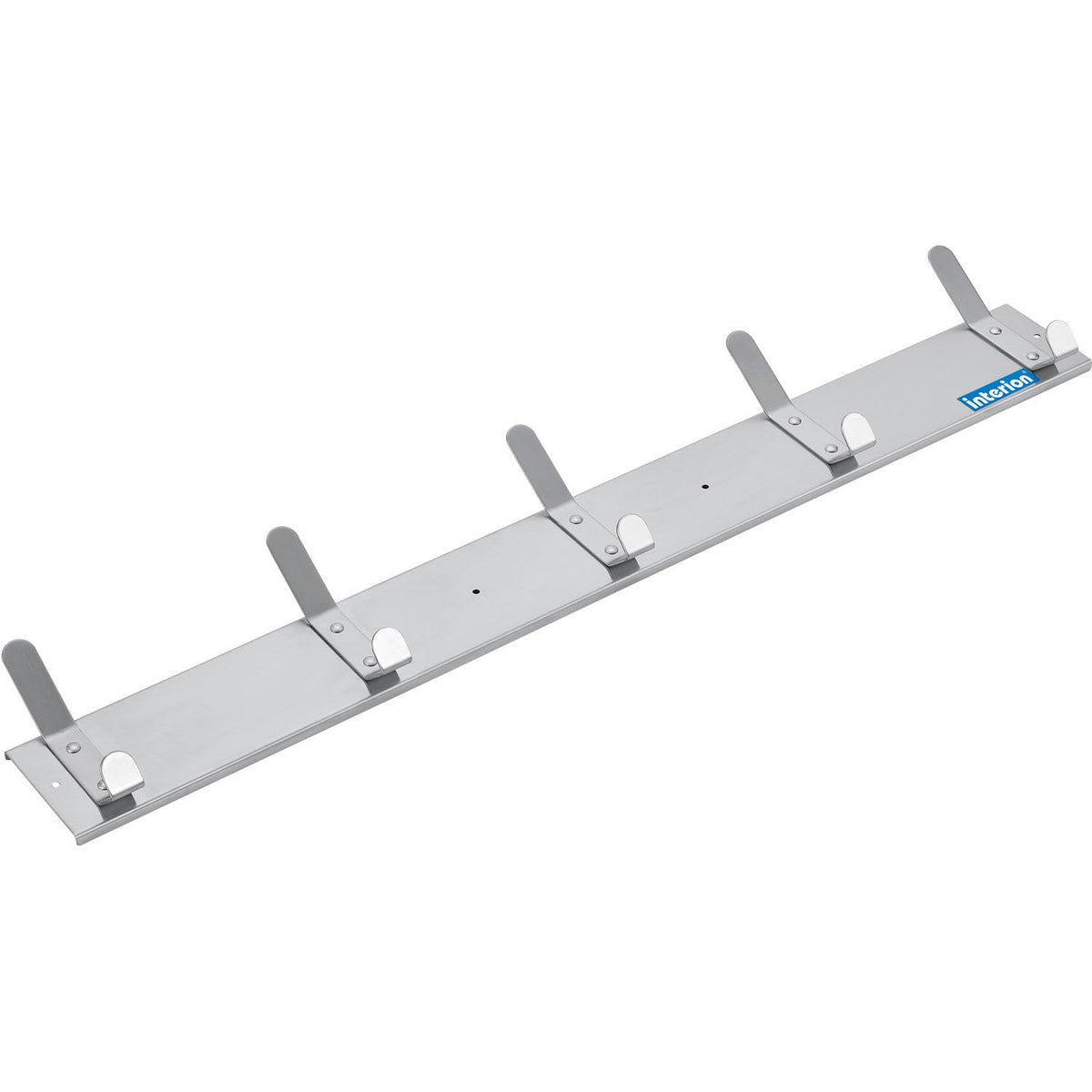 36" W Coat Rack with 5 Hook - Silver by Global Industrial – Steel, Silver, Model 695715