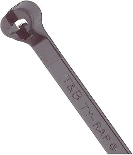 Thomas & Betts TY242MX Tie, Cable; 8.19 in.; 0.14 in.; 30 lb. Tensile Strength, Maximum; 2 in. (Max.)