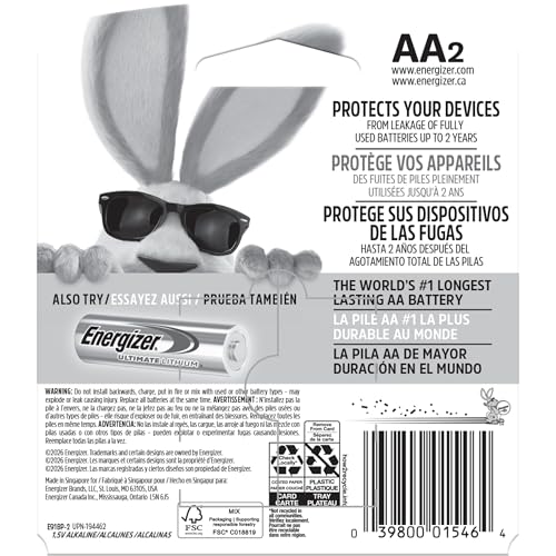 Energizer W / 8 Count (Pack of 4) / AA AA