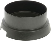 Countertop Ice Chilled Display Stand Round Black Plastic - 16 1/4"Dia x 6 3/4"H