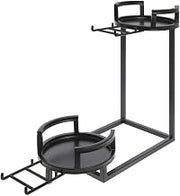 Expressly Hubert Cerve Collection Black 2-Tier Airpot Holder