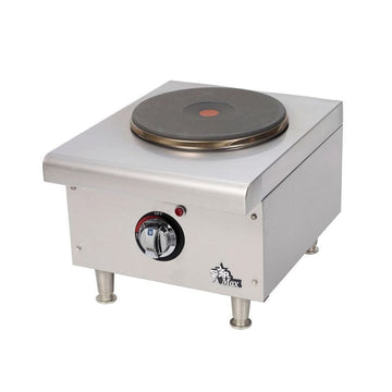 Star 501FF Star-Max Single Burner Electric Hot Plate by Star Micronics – Cast Iron, stainless-steel, Model 501FF_366052