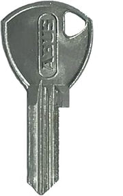 Mechanical - 65/40+45 70/45 New Key Blank by ABUS – nickel plated brass, Nickel Plated, Model ABUKB12022