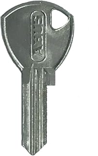 Mechanical - 65/40+45 70/45 New Key Blank by ABUS – nickel plated brass, Nickel Plated, Model ABUKB12022