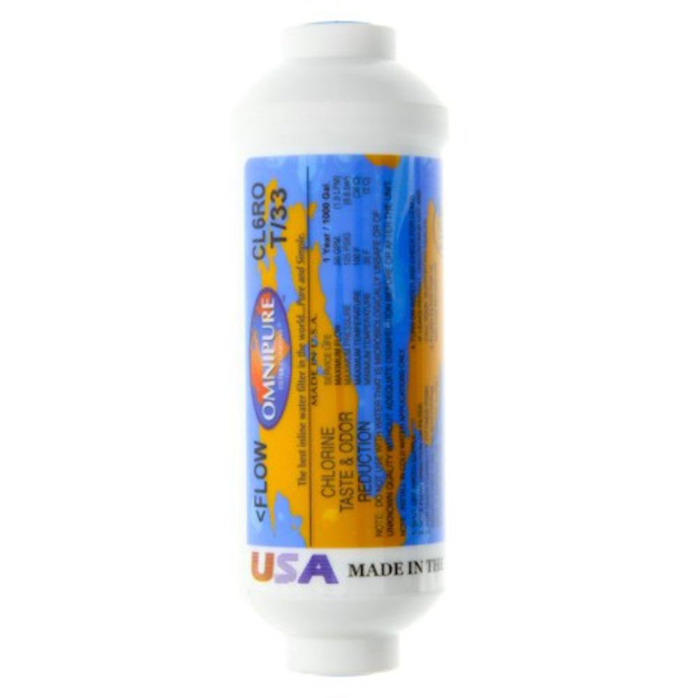 Inline Filter by Omnipure – Activated Carbon, Model CL6ROT33-B