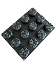Pavoflex Silicone Baking Mold Freezing Mould by Pavoni – 2.95" Dia. x 1.77" H, 14.54 fluid_ounces, Silicone, Black, Model PX4388