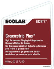 Greasestrip Plus Degreaser- 32 FL OZ by Ecolab – 32 Fl Oz (Pack of 1), Model 6129777