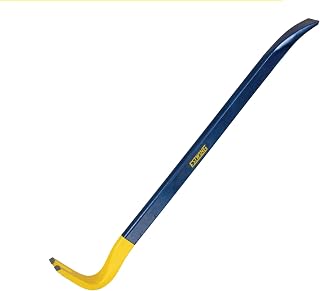 Estwing 24-Inch Heavy Duty G-Bar Wrecking Bar - 2X Leverage, Low Profile Claw, Forged Alloy Steel (Model 62671)