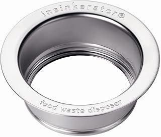 Sink Flange, Stainless Steel, FLG-SS | Compatible with INSINKERATOR-Manufactured Food Waste Disposer