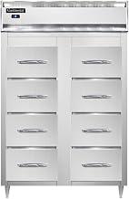 DL2RS-SS-F Designer Line Fish & Poultry File Vertical Refrigerated Cabinet, Full Stainless
